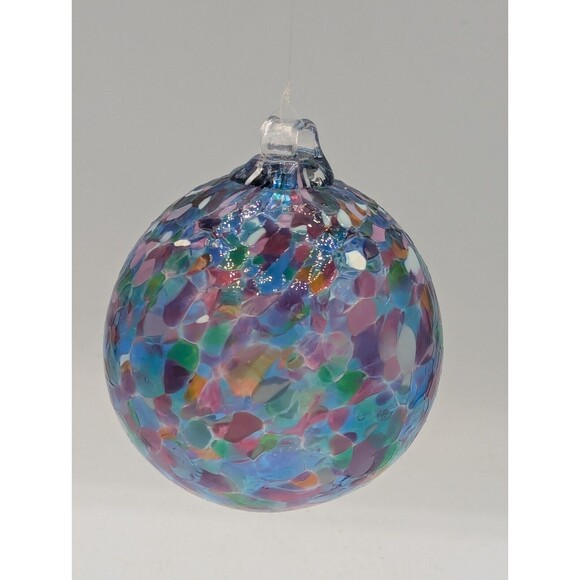 Kitras Art Glass - 4" Calico Ball - Picture 2 of 7